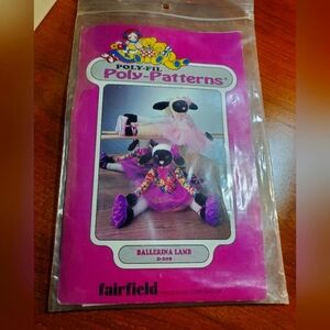 Poly-fil Ballerina Lamb pattern
